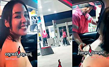 2 Bomberos se vuelven locos con las tetas de la atrevida dominicana