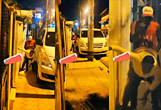 2 maricones atrapados por bario y no pueden dejar de follar