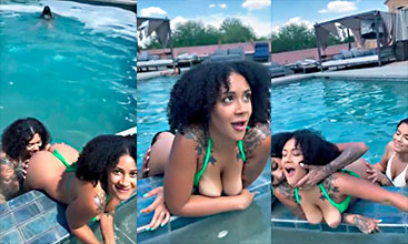 2 lesbianas compiten por el coño de su amiga en piedra, papel o tijera