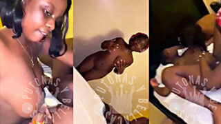 4 haitianas en un cuarteto lésbico muy intenso y hasta fuman  ‍