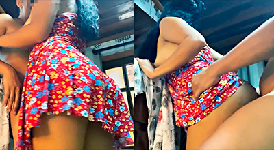 Melzinha Sanchez en el baño del hotel teniendo sexo con su novio