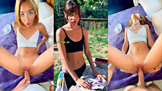 Vídeo porno de Angie Pao follando con una polla gorda