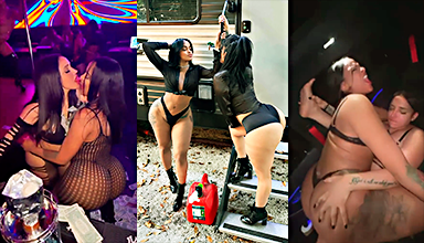 Los dominicanos Laura Doll y Apocalipsis Singando en el Mercedes Benz