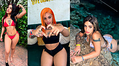 Artista Urbana Dominicana Reina Menor Y Su Rico Y Gran Trasero