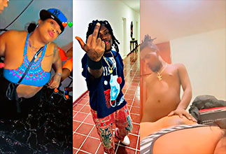 Artista Urbano El Perrote WZ Pecas Pochalee 15 Cantando En 4