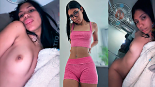 Ashley dominicana con gran adicción a la masturbación