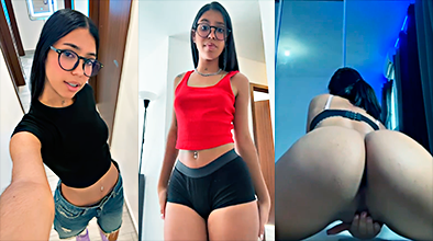 La flaca dominicana Ashley enojada porque se filtra su video porno