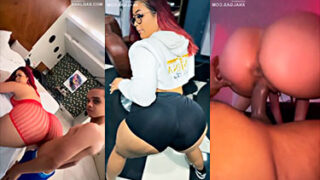 Bailarina de Santana Clowy Dilone La China, Cabalgando una Verga