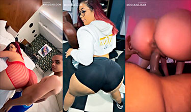 Bailarina de Santana Clowy Dilone La China, Cabalgando una Verga