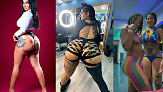 Bailarina de Santana Yumeiry Martínez Con Un Par de Cueros Muy Calientes