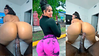 La perra hace llorar al negro mientras le cabalga la polla