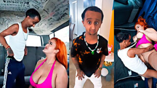 Boricua Yabdiel Cotto (Baby Alien) Follando Intensamente en una Minivan