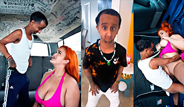 Boricua Yabdiel Cotto (Baby Alien) Follando Intensamente en una Minivan