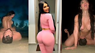 Brenda colombiana follando frente al mar hasta sacar leche