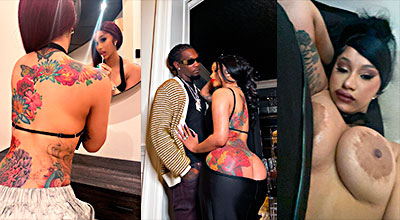 Cardi B busca putas porno para su marido Offset en la fiesta