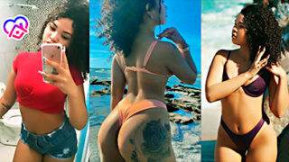 Carolaine y su amiga filtran un vídeo porno en un trío caliente