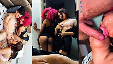 Chamitas Venezolanas Cogen en Tríos con Mr. PoolTravix