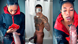 El entrenador Bam 1k y Pinky 1K disfrazados del clan uchiha vídeo porno