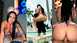 Vídeo porno de Sara Montenegro curando a su paciente enfermo