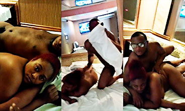 La dominicana Cuernera Mercedes, es pillada por su marido en la cabina