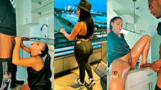 Negro con polla grande se corre muy duro en el coño de DaPhaneZ