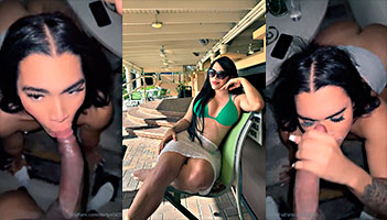 Papi no me vengas con eso, me duele, dice Darlyn cantando con un moreno