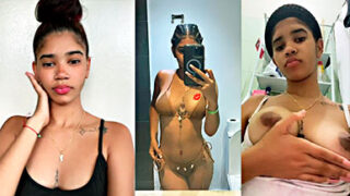 La flaca dominicana Rainieli Ramos tiene muchas ganas de follar