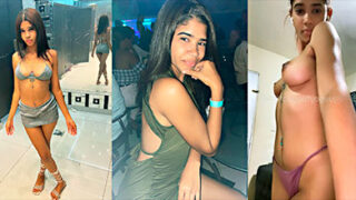 Flaca Dominicana Rainieli Ramos Mostrando Sus Ricas Tetitas