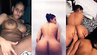 Diablo Daddy me encanta por el culo dice la dominicana follando en trio