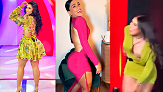 Dominicana Dianabel Gómez Por Error Le Sale Enorme Teta