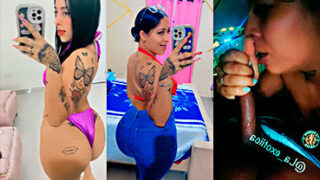 Dominicana Angye Santana, (La_exotiica) Chupando Una Polla