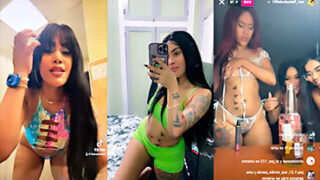 Dominicana Anny Javier Peña (Flaka Shula) Con Lesbianas En Instagram