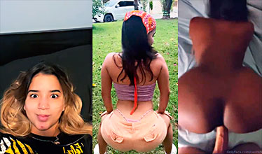 Dominicana Caomi Madalis Cantando De Perrito