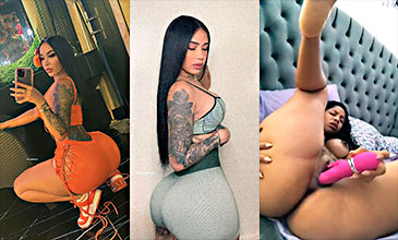 La Dominicana Carmen Diaz Se Mete Tremendo Consolador En Su Coño