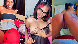 La sexy dominicana Chia necesita un pene para calmar sus deseos vaginales