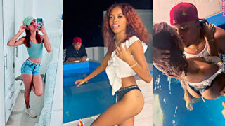 La dominicana Emilie Almonte en un trío porno con los jefes