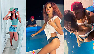 La dominicana Emilie Almonte en un trío porno con los jefes