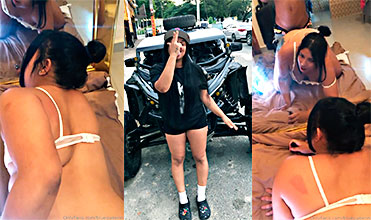 Dominicana en su primer anal y solo dice que se la meta en el paso