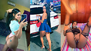 Dominicana Isaura Sánchez Con Grandes Tetitas Masturbándose