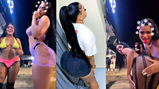 Dominicana La Beba Berry Con Putas Stripper Muy Calientes