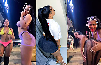 Dominicana La Beba Berry Con Putas Stripper Muy Calientes