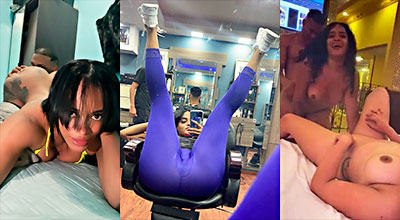 Dominicana Laura92 Cantando Fuerte en Trío en la Cabaña