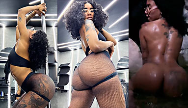 Leonor Bautista Dominicana Con Una Lesbiana En El Rio