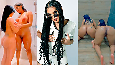 Dominicana Lina Soto Singado Con Una Amiga Lesbiana