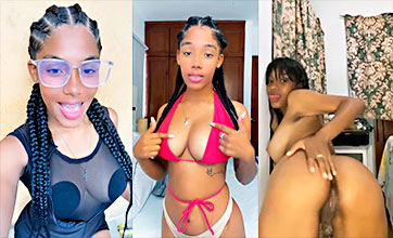 La dominicana Madeline abre en 4 dando a conocer su delicioso toto