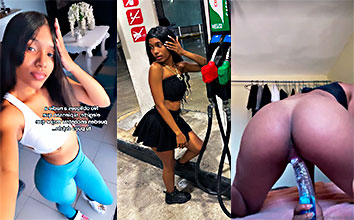 La dominicana Madeline Severino cantando ese consolador como una diosa