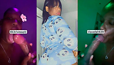 Dominicana Mari Álvarez Chupando una Gran Verga y Hasta la Graban