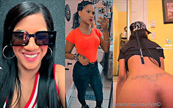 Nana dominicana quiere follar por el culo y el coño