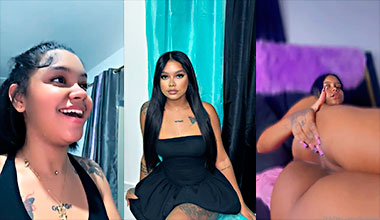 La dominicana Nikaury Dora no deja de masturbarse hasta ver leche