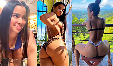 Dominicana Rosairis Toribio Puta Delante De Sus Amigos